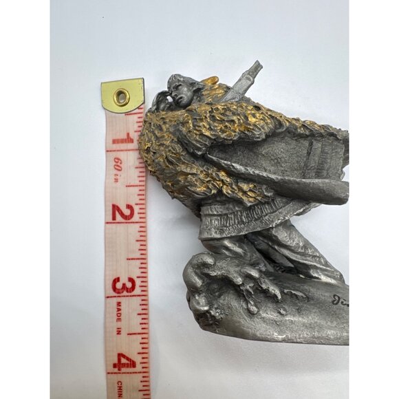 Franklin Mint Chief Joseph Pewter Sculpture by Jim Ponter 1982 Box Booklet Vinta - Picture 15 of 16